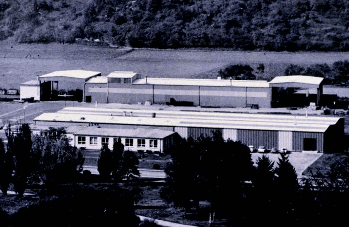 Erste Betriebsstätte in Diekirch im Jahr 1967